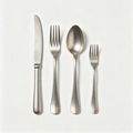 Bistrot Solid Flatware - Set of 4