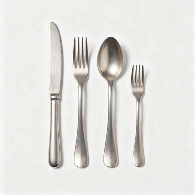 Bistrot Solid Flatware - Set of 4